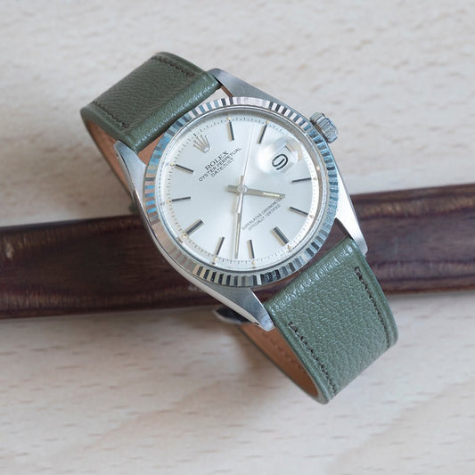 Watch Strap avocado goat leather - Atelier romane