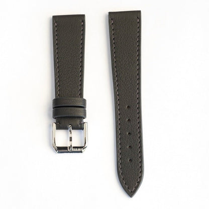 Watch Strap anthracite grey calfskin  - Atelier romane