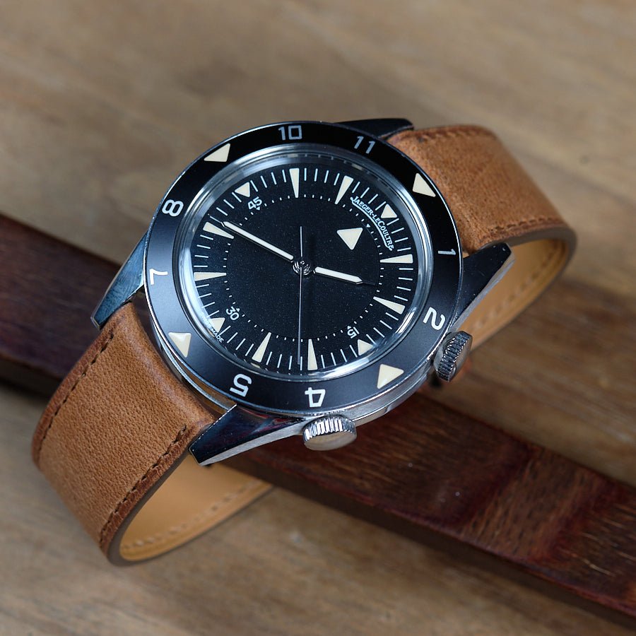 Watch Strap curved end brown tuscany - Atelier romane