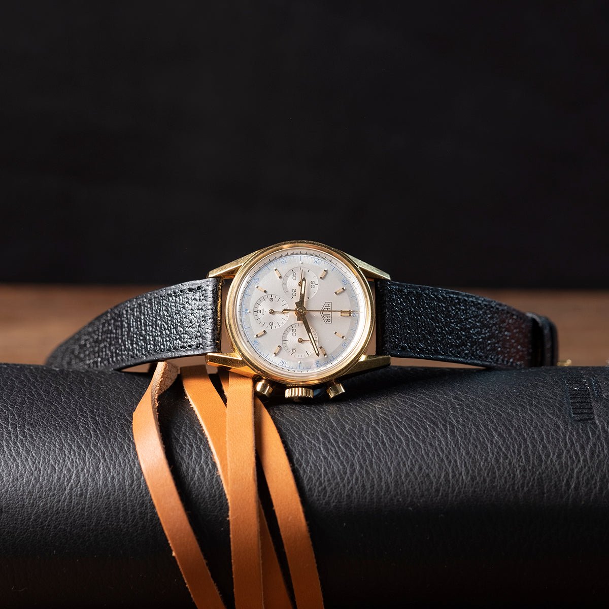 Watch Strap pigskin black - Atelier romane