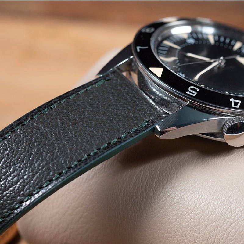 Bracelet de montre vert anglais - Atelier romane