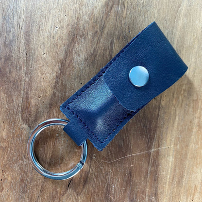 Spring bar tool marine blue leather pouch - Atelier romane