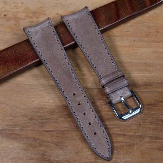 Watch Strap tuscany lead Curved end - Atelier romane