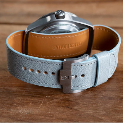 Watch Strap MN light grey goat - Atelier romane