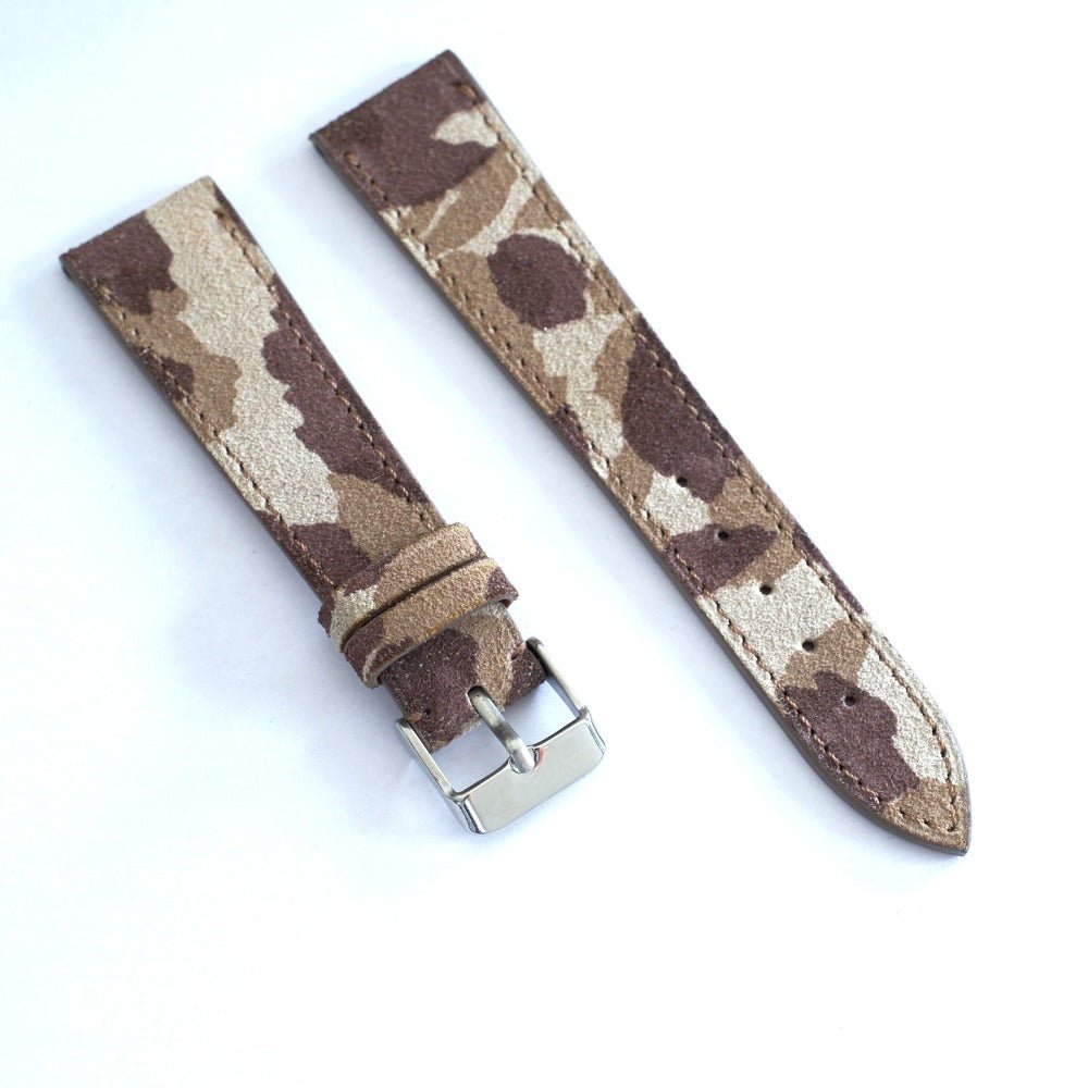 Bracelet suède camouflage - Atelier romane