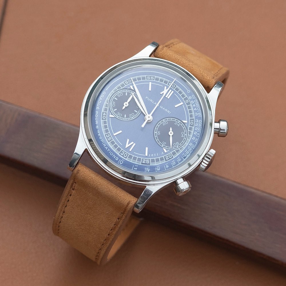 Watch Strap  nubuck caramel - Atelier romane