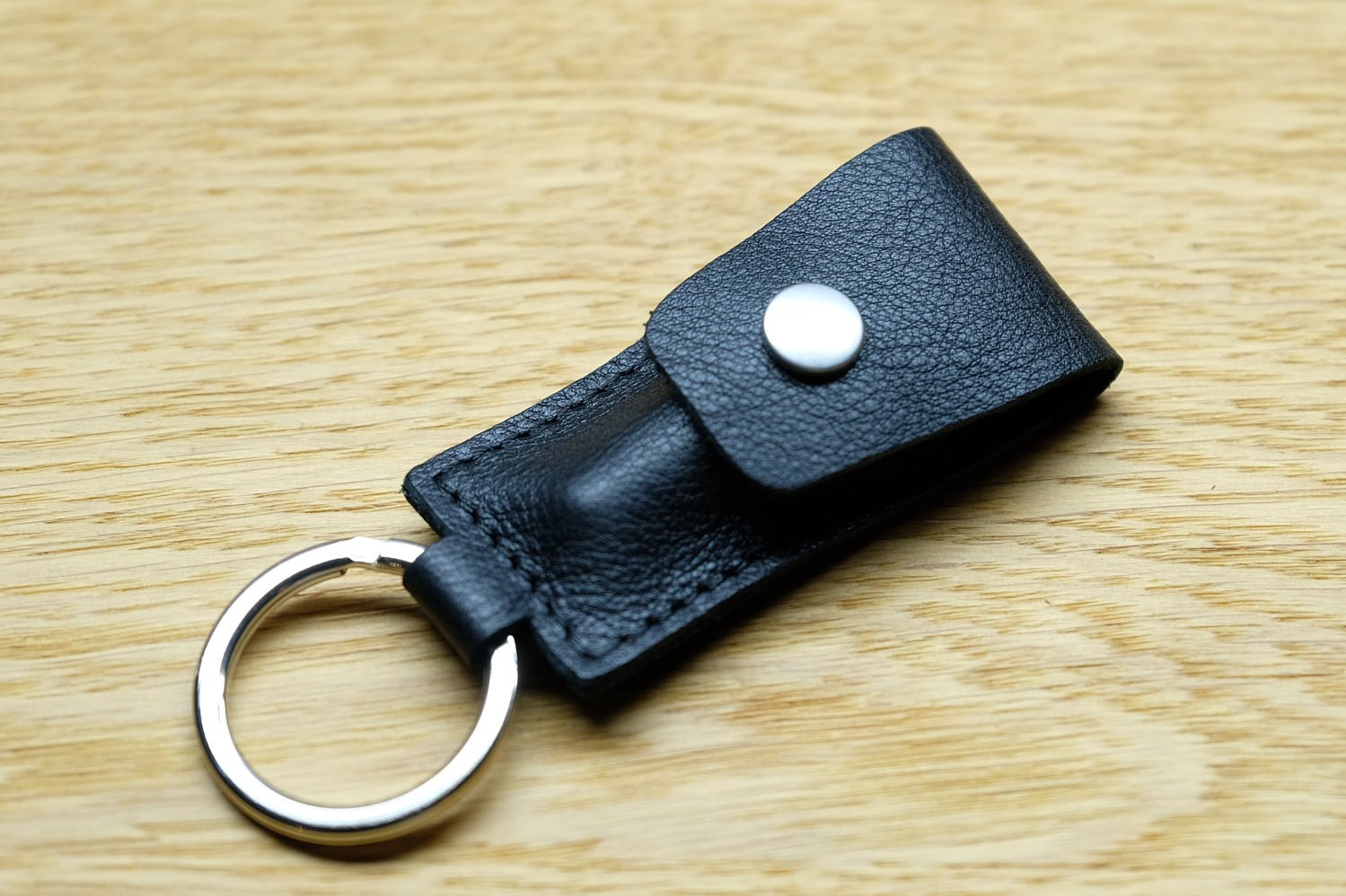 Spring bar tool black leather pouch - Atelier romane