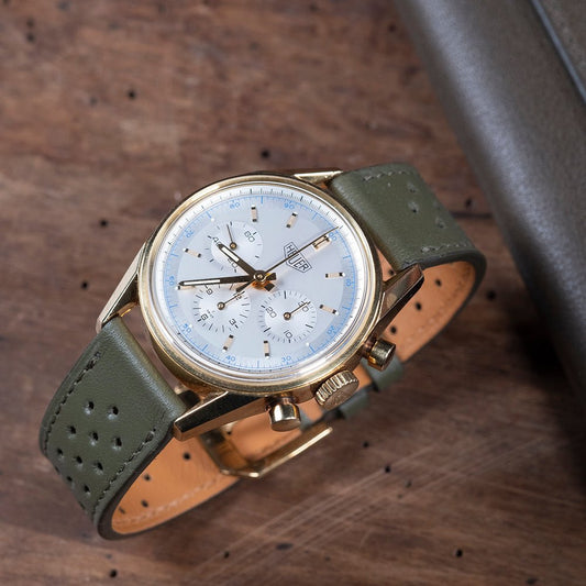 Watch Strap racing kaki - Atelier romane