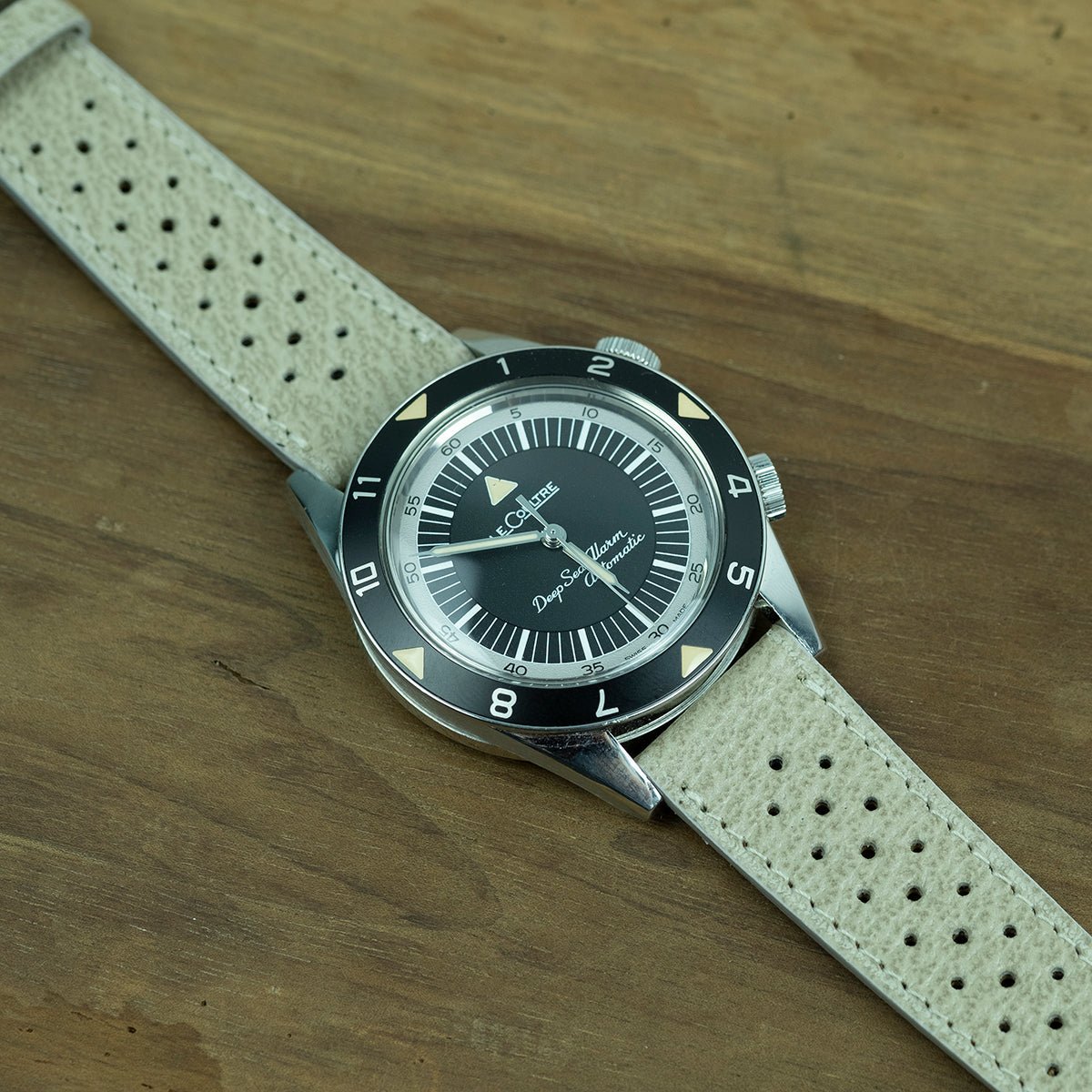 Bracelet racing pigskin beige - Atelier romane
