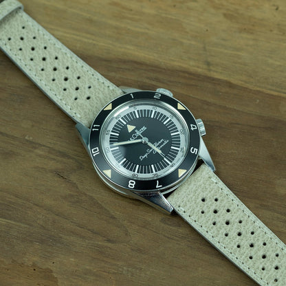Bracelet racing pigskin beige - Atelier romane