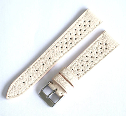 Watch Strap racing cerf crème - Atelier romane