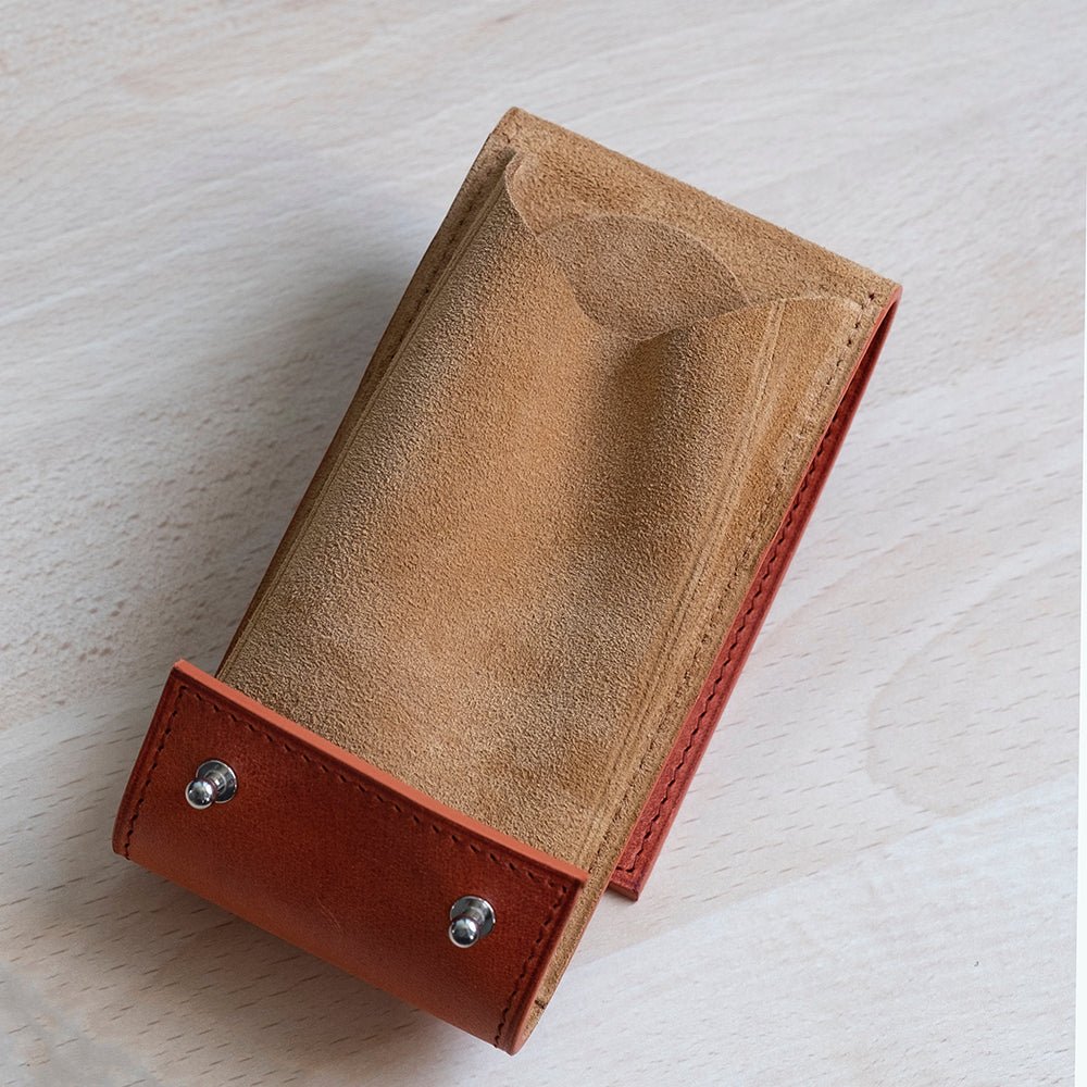 Etui une montre tuscany brique - Atelier romane