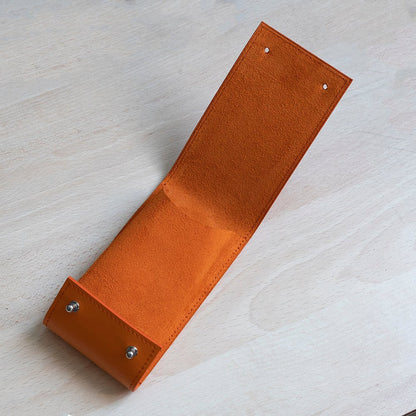 Etui une montre orange - Atelier romane