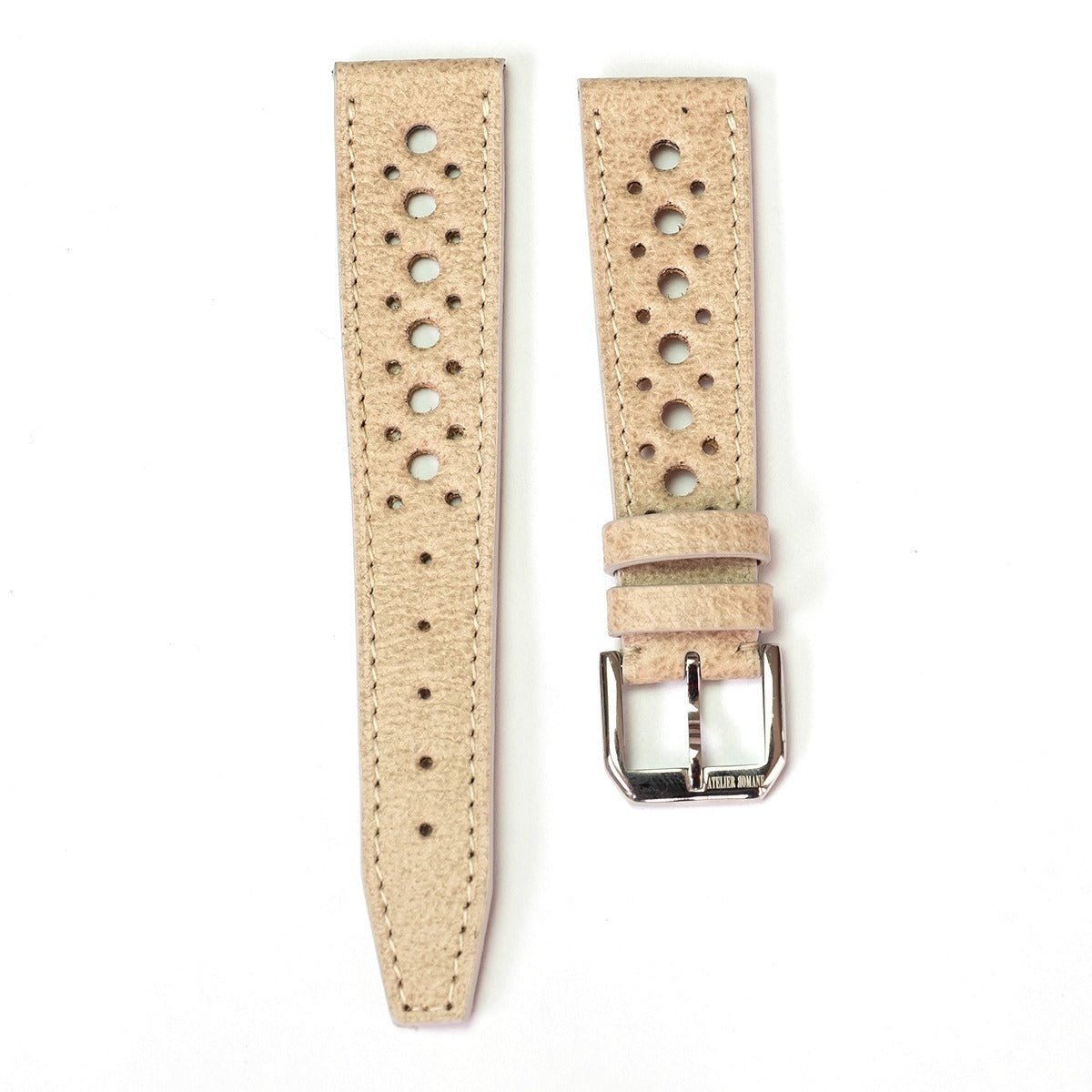 Bracelet rallye pigskin beige - Atelier romane