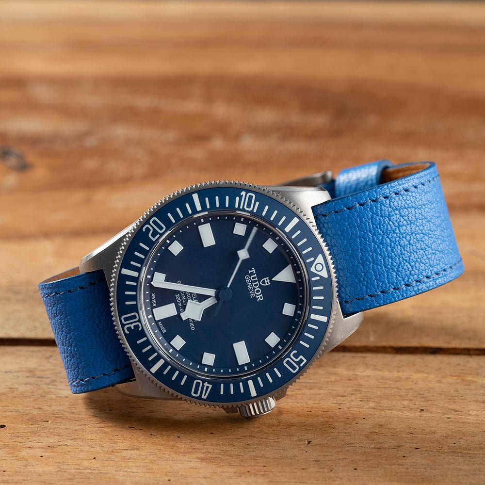 Watch Strap MN blue -Atelier Romane