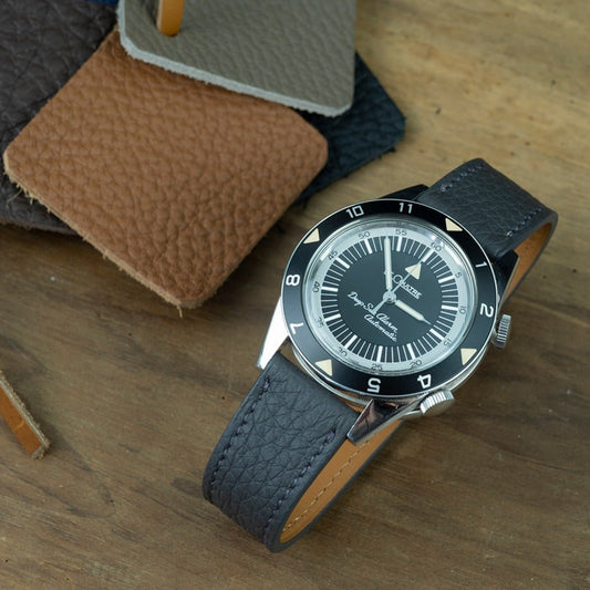 Watch Strap grey taurillon - Atelier Romane