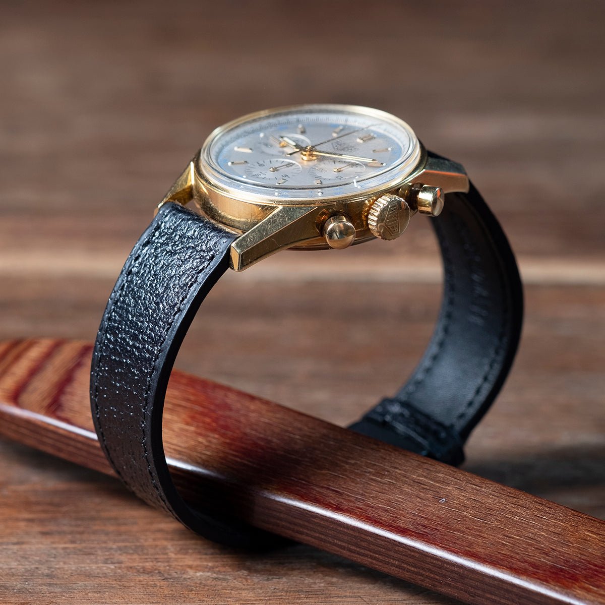 Watch Strap pigskin black - Atelier romane