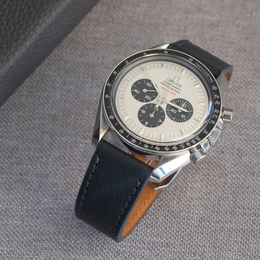 Watch Strap anthracite grey calfskin  - Atelier romane