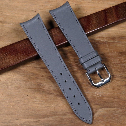 watch straps Curved end grey - Atelier romane