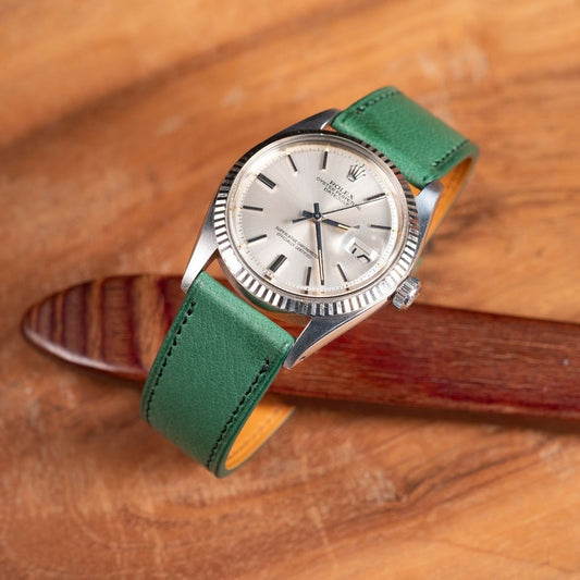 Watch Strap green goat - Atelier romane