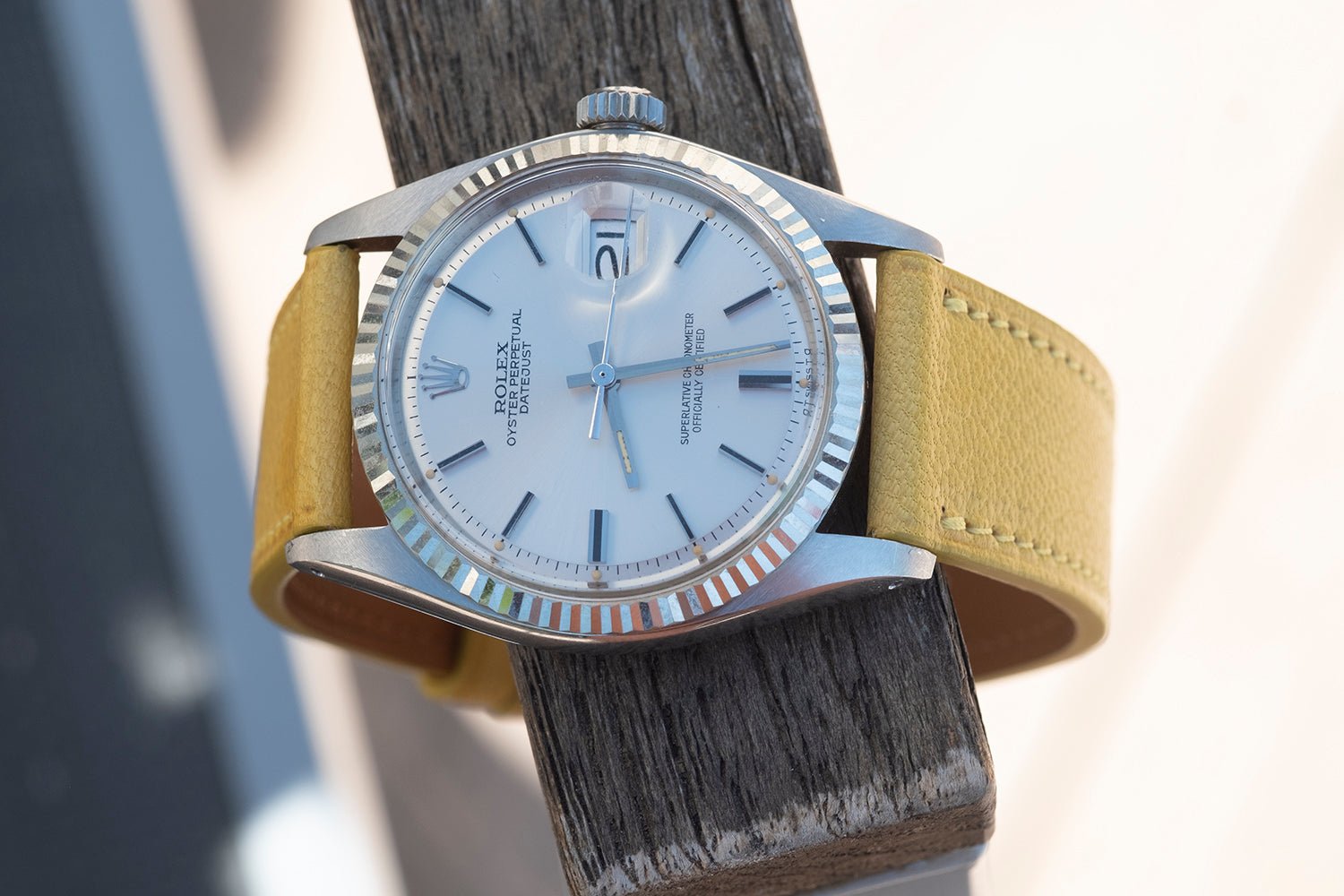 Watch Strapyellow goat - Atelier romane