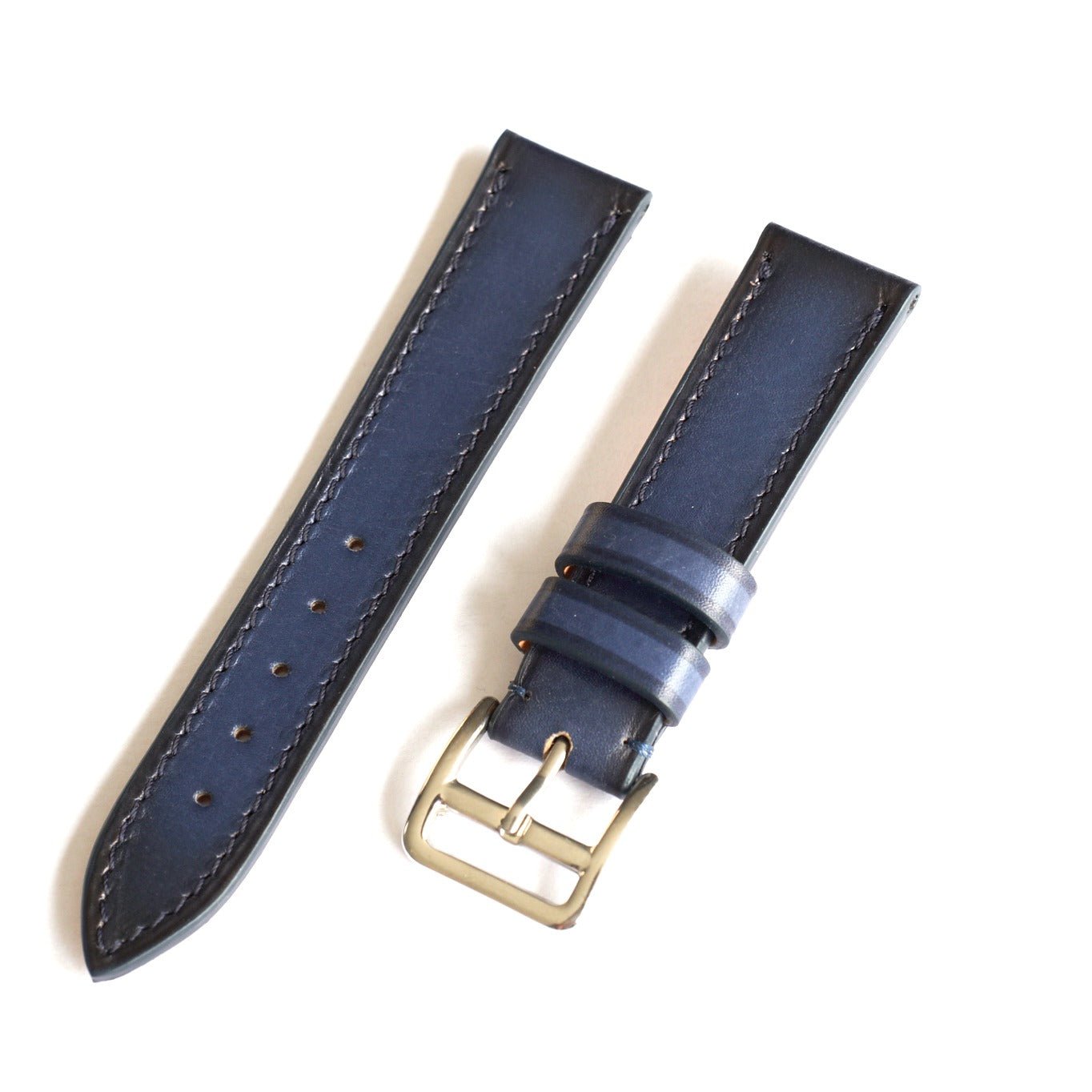 Bracelet patine mains bleu marine - Atelier romane