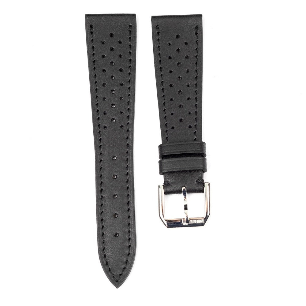 Watch Strap racing baranil noir - Atelier romane