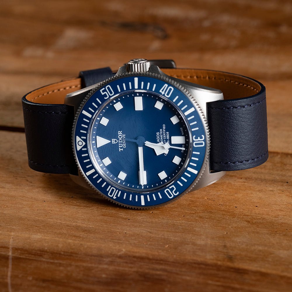 Watch Strap MN Calf marine - Atelier romane