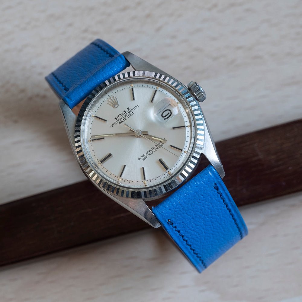 Watch Strap gypsy blue goat - Atelier romane