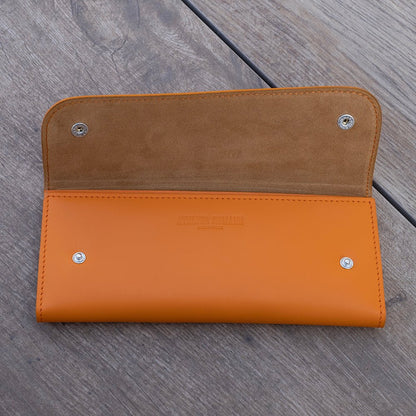 Pochette souple 2 montres orange - Atelier romane