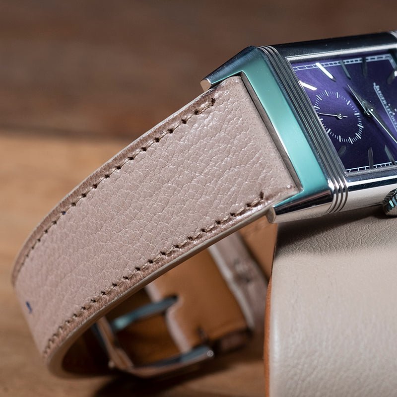 Beige watch strap deals